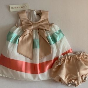Hucklebones Trapese Dress and bloomers, NWT